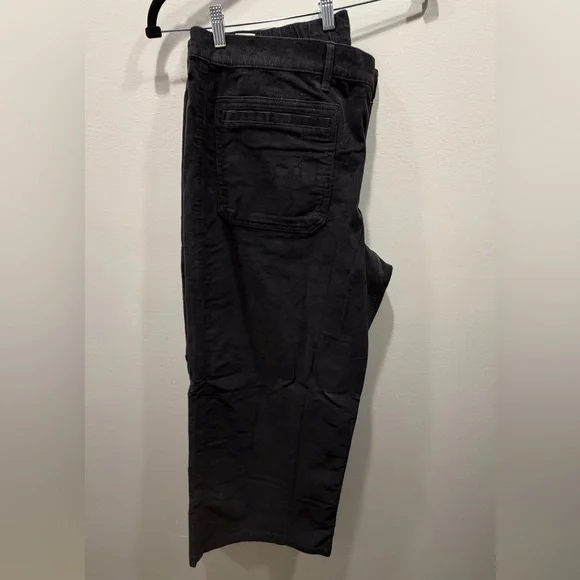 American Eagle 🦅 Outfitters Stretch Corduroy Low Rise Baggy Wide Leg Pants - Picture 3 of 5